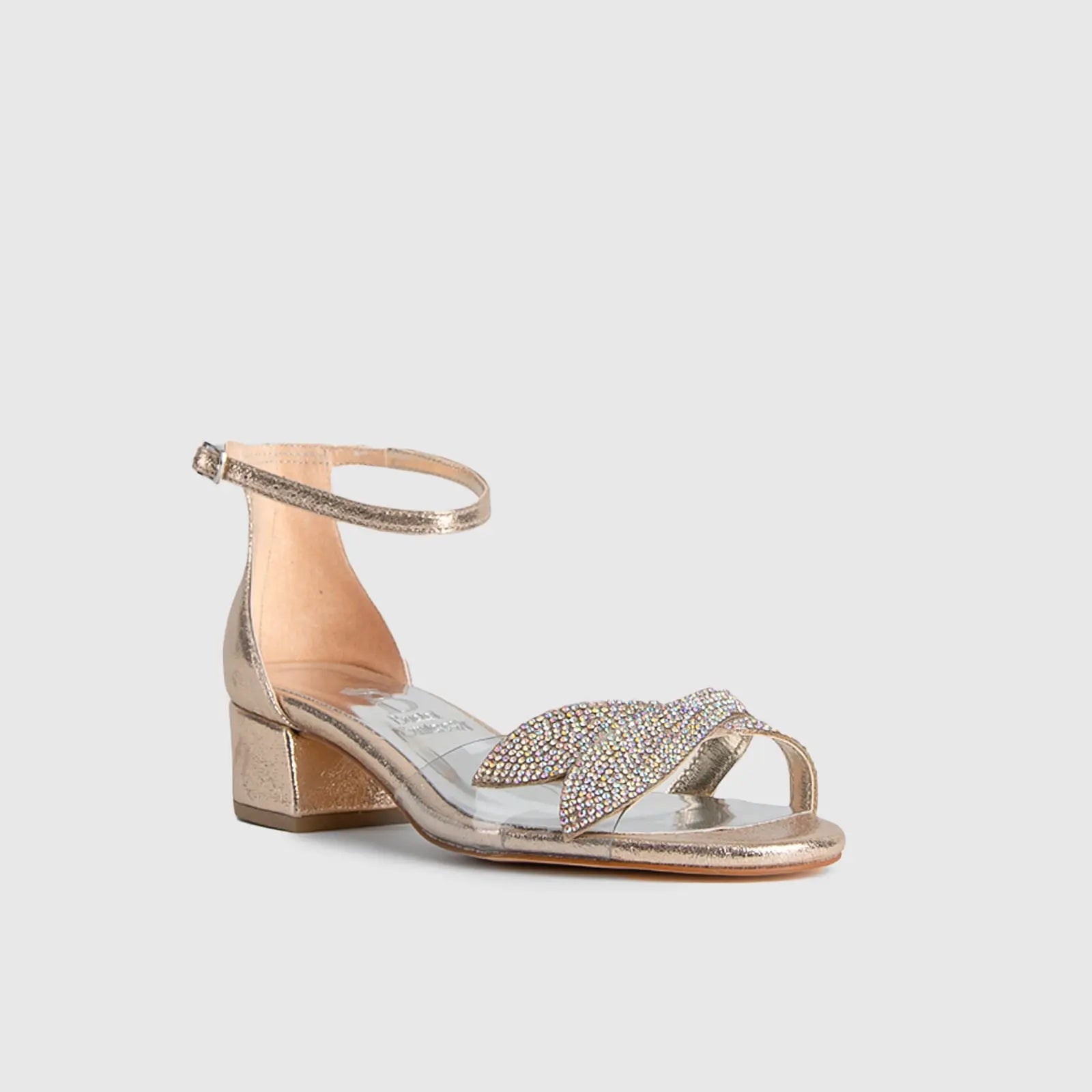 BRIDAL 6233 GOLD Heels | familyshoecentre