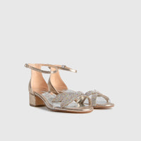 BRIDAL 6233 GOLD Heels | familyshoecentre
