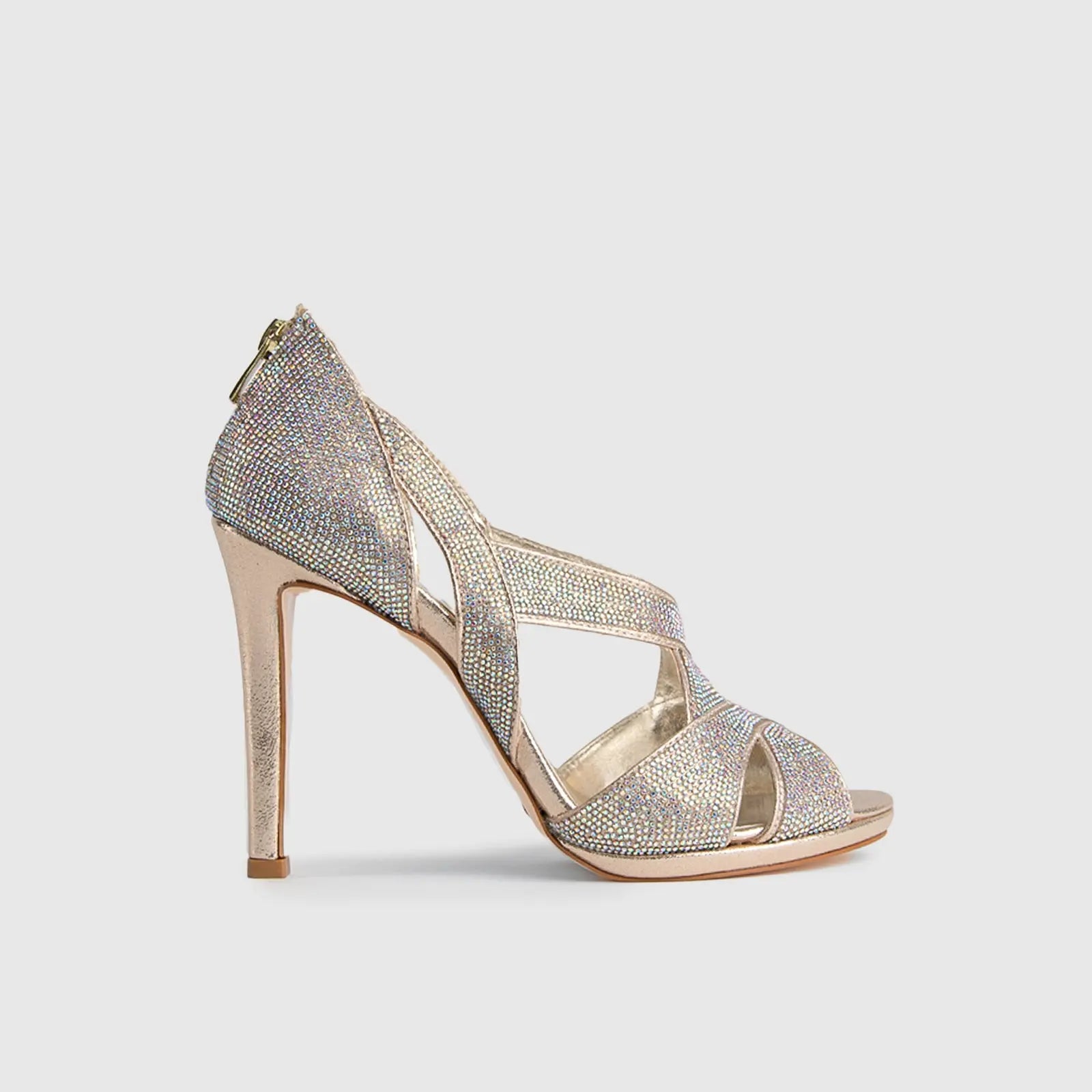 BRIDAL 6347 METALLICS Heels | familyshoecentre