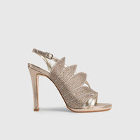 BRIDAL 6348 GOLD Heels | familyshoecentre
