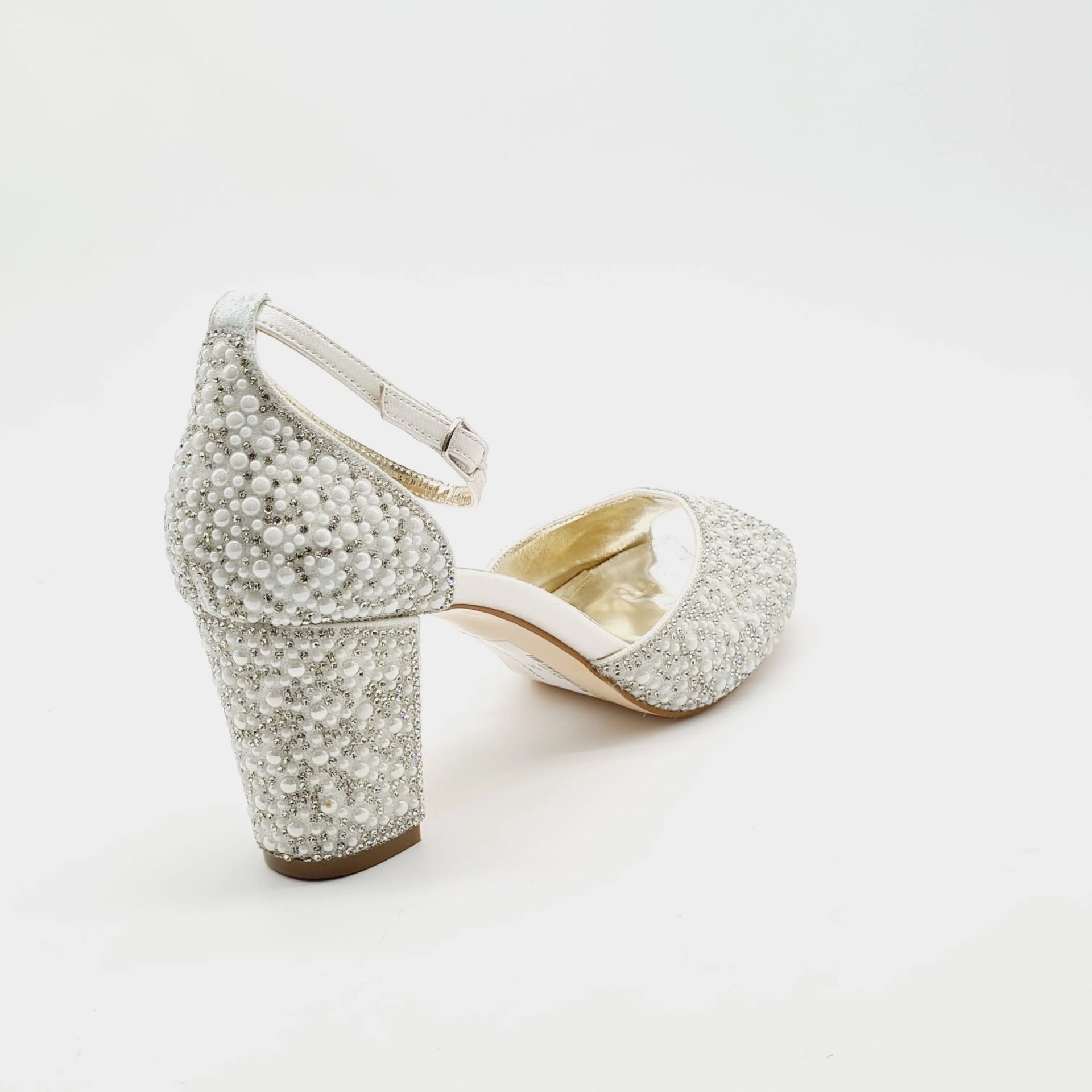 BRIDAL 4867 PEARL Heels | familyshoecentre