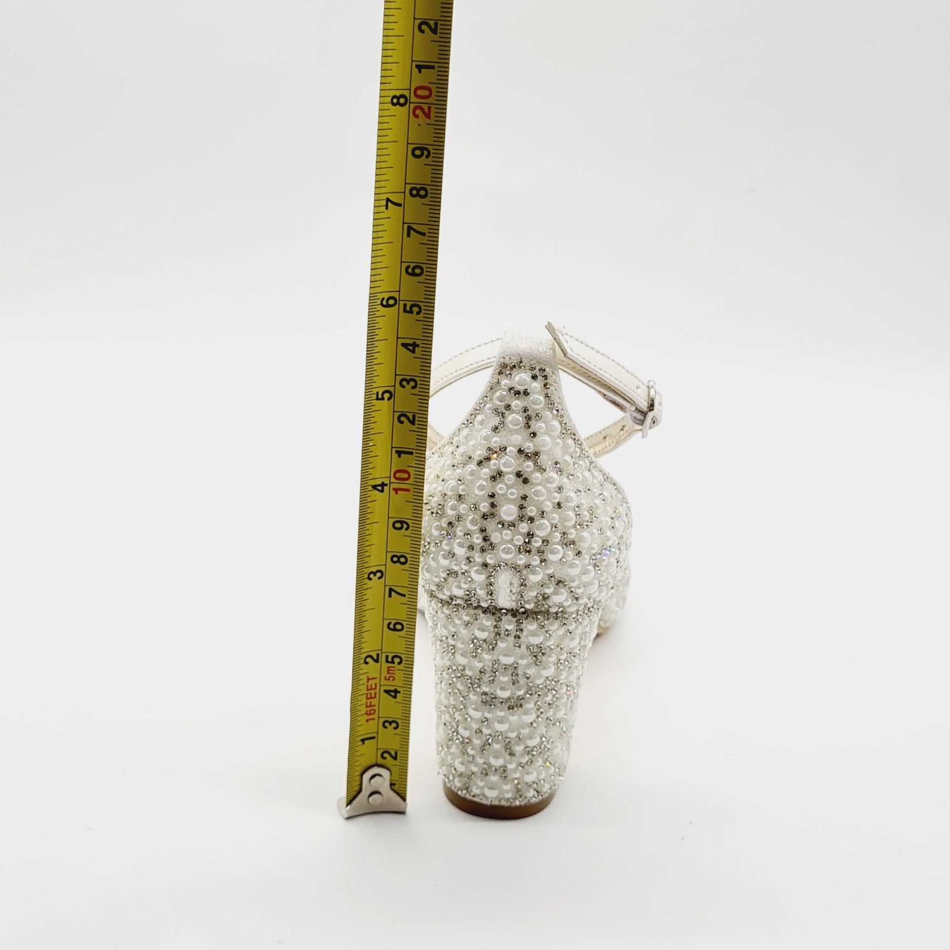 BRIDAL 4867 PEARL Heels | familyshoecentre