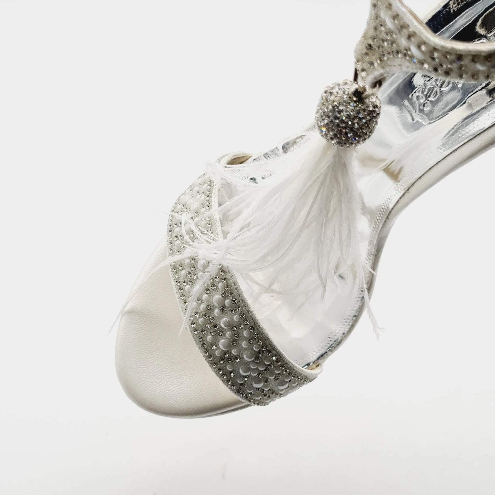 BRIDAL 4972 PEARL Heels | familyshoecentre