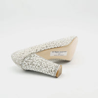 BRIDAL PEARL COURT SHOE 5238 Heels | familyshoecentre
