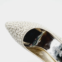 BRIDAL PEARL COURT SHOE 5238 Heels | familyshoecentre
