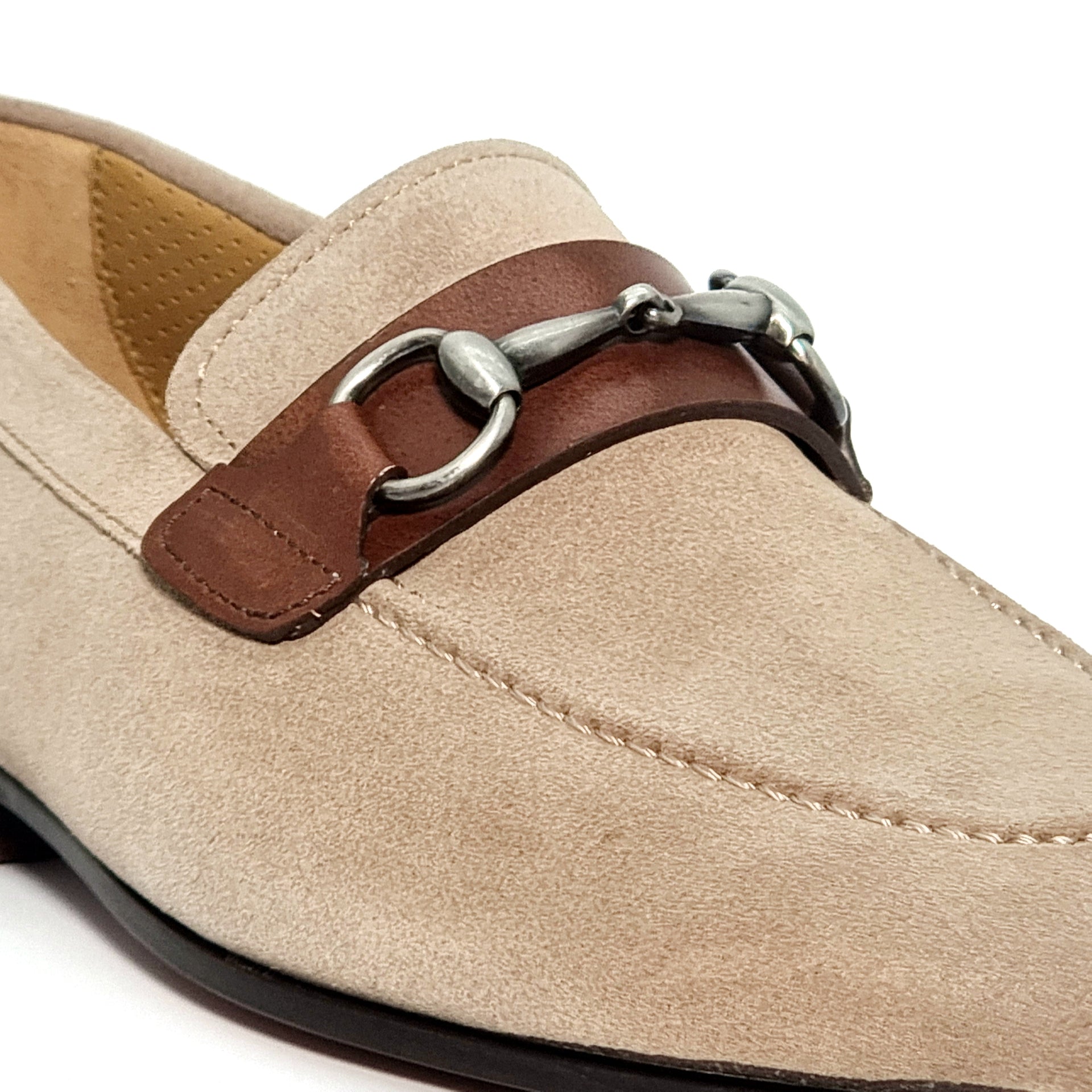 CALCE 94538 BEIGE Loafers | familyshoecentre