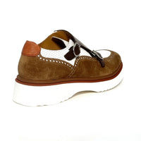 CALCE X1214 BEIGE Oxfords | familyshoecentre
