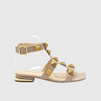 DM 77321 NUDE PATENT Sandals | familyshoecentre