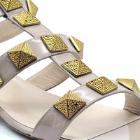 DM 77321 NUDE PATENT Sandals | familyshoecentre