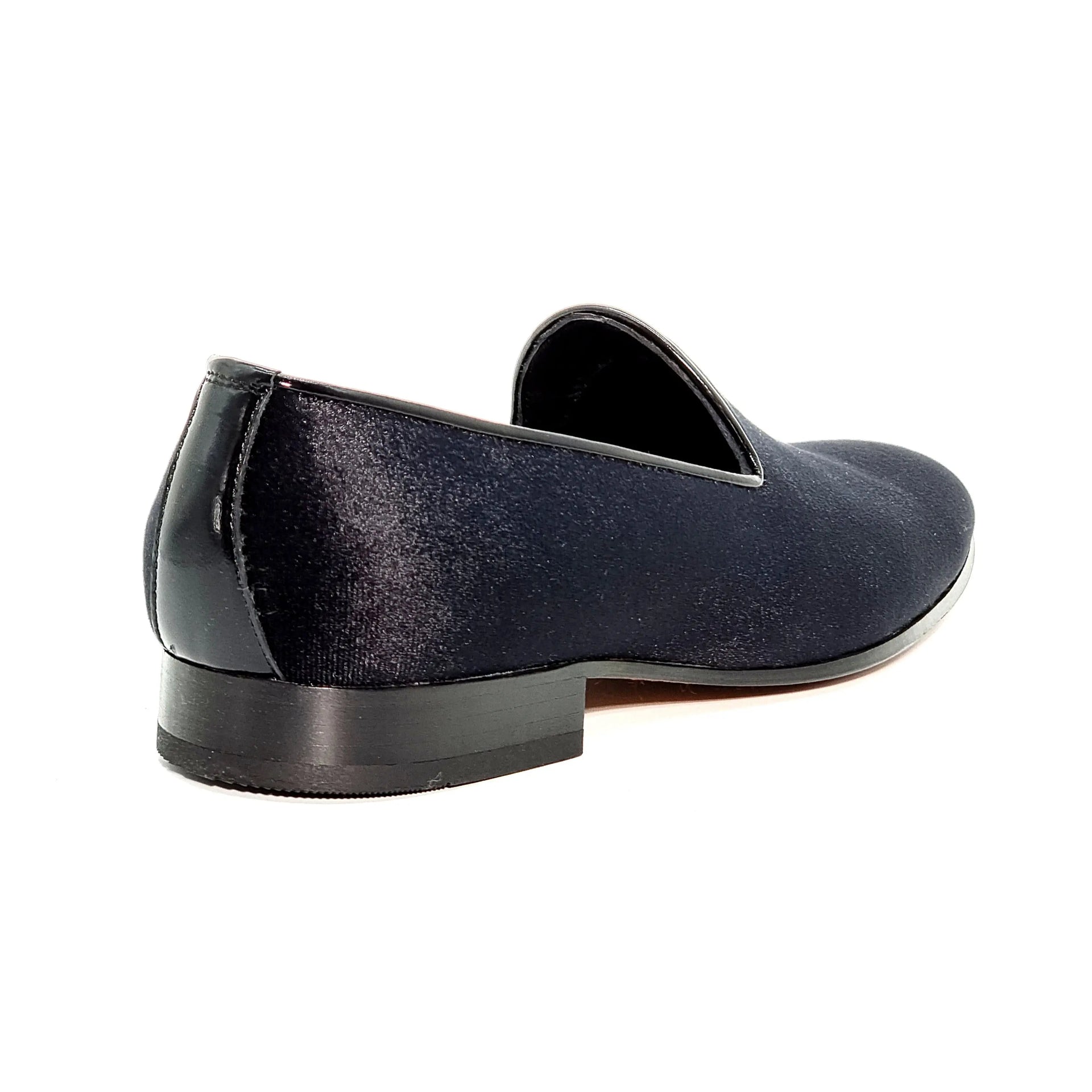 ELI 11623 BLACK VELVET Loafers | familyshoecentre