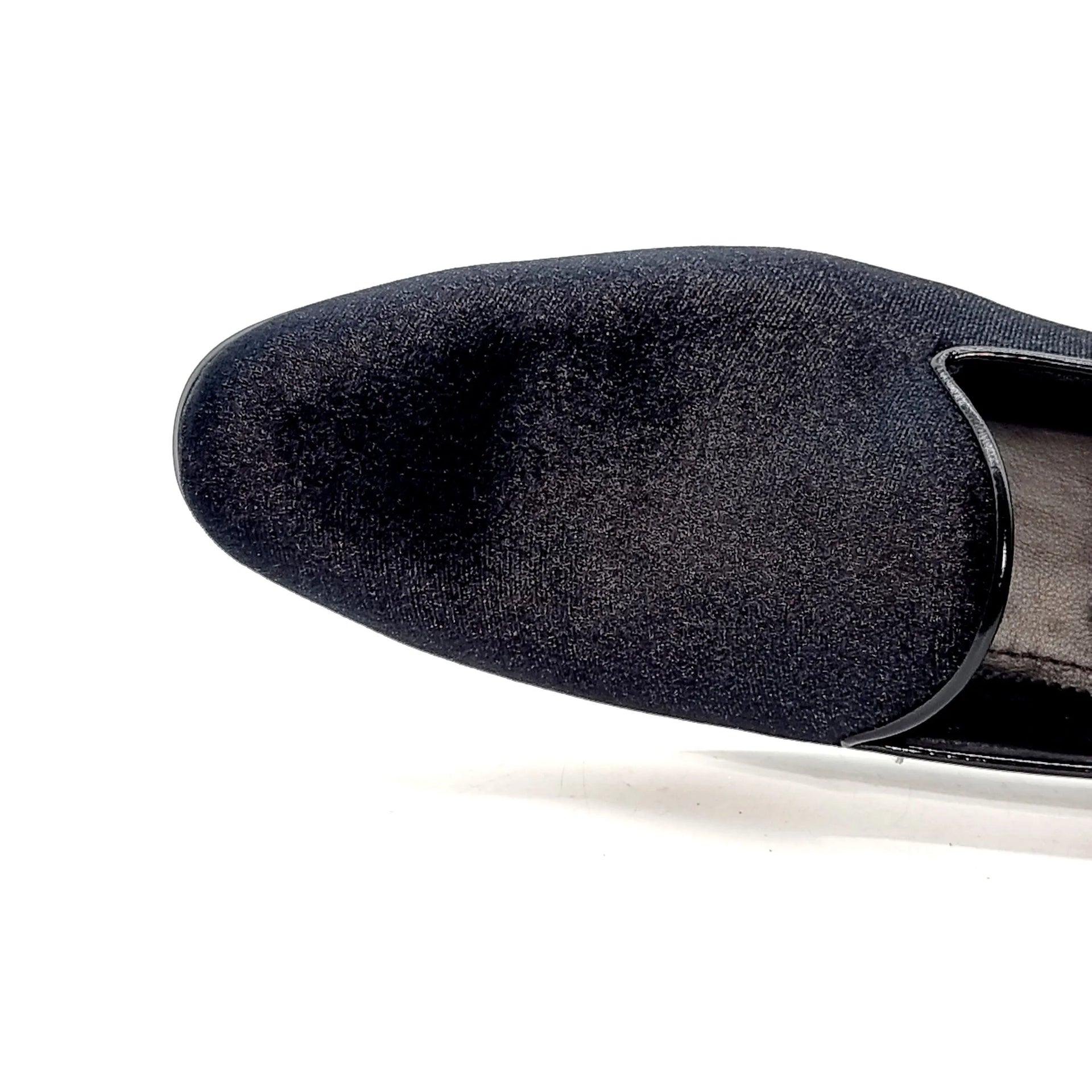 ELI 11623 BLACK VELVET Loafers | familyshoecentre