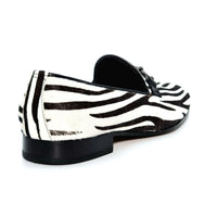 ELI 11623 BLACK/WHITE Loafers | familyshoecentre