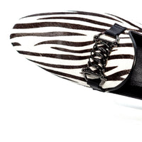 ELI 11623 BLACK/WHITE Loafers | familyshoecentre