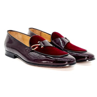 ELI 11654 BURGANDY Loafers | familyshoecentre