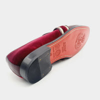 ELI040 BURGANDY Loafers | familyshoecentre