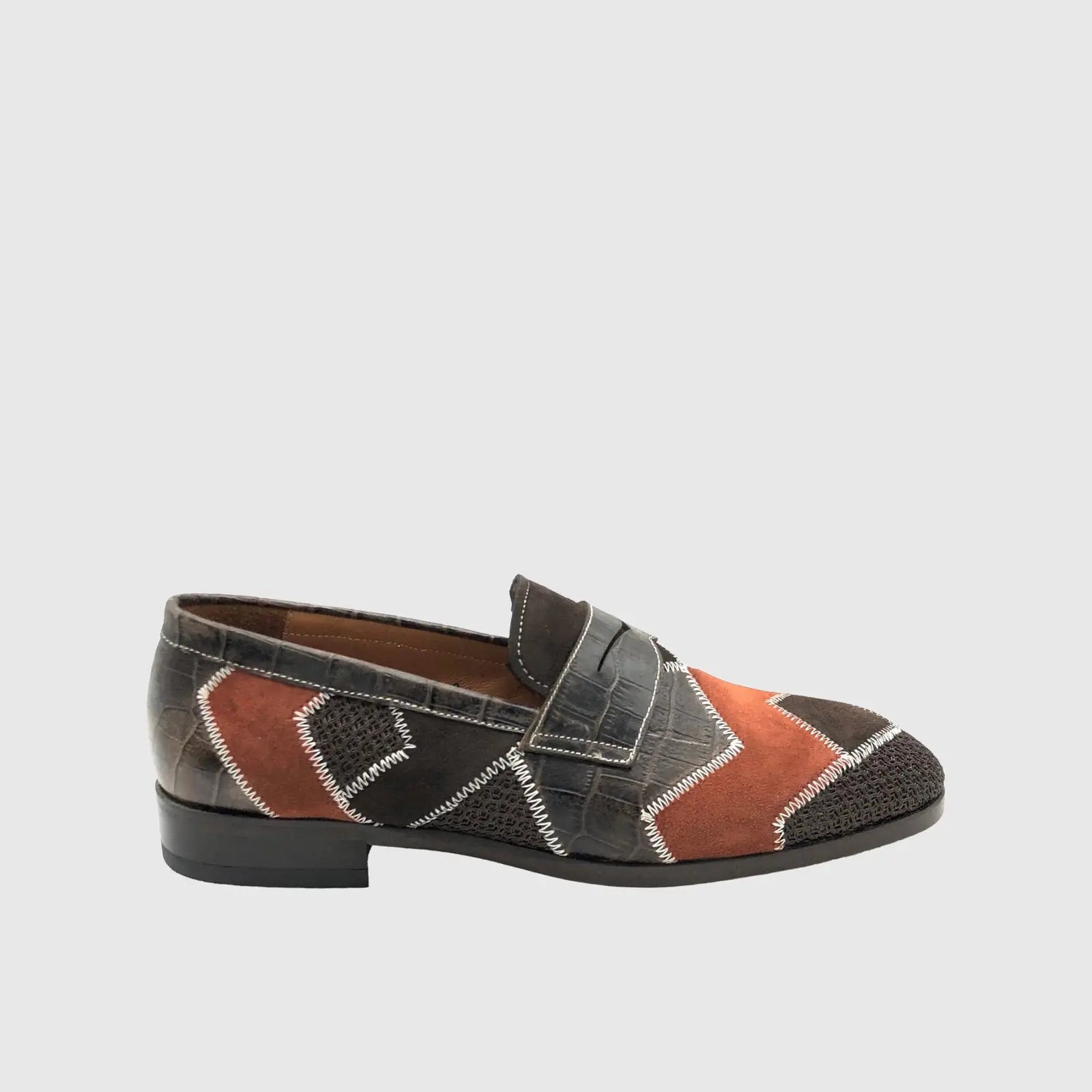 ELI36 BROWN Loafers | familyshoecentre