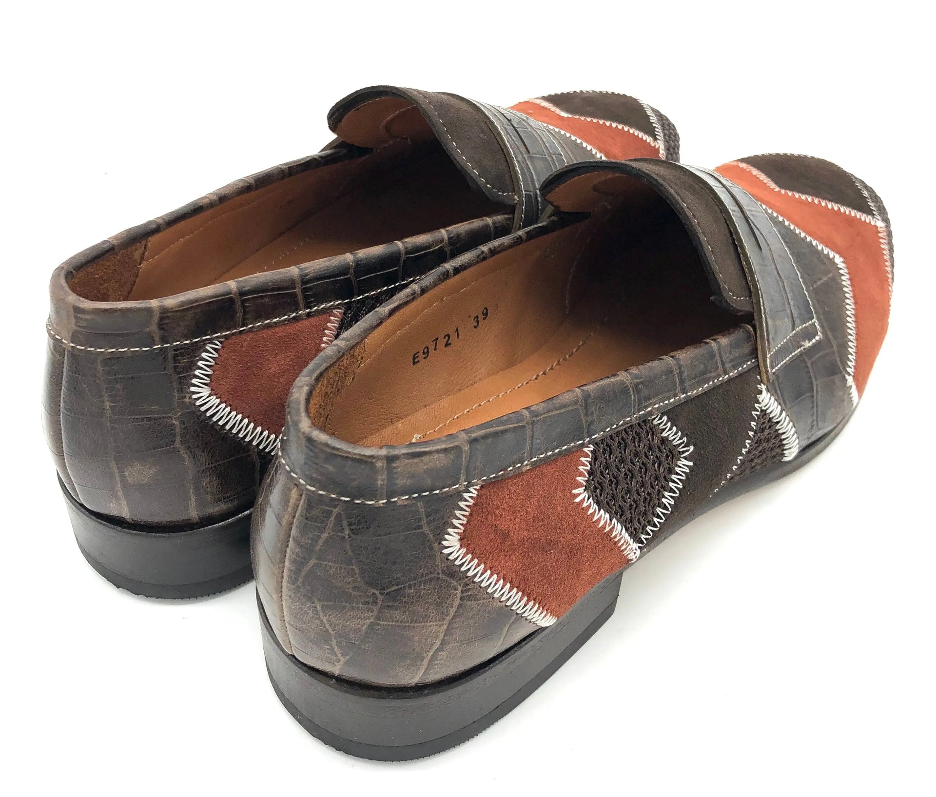 ELI36 BROWN Loafers | familyshoecentre
