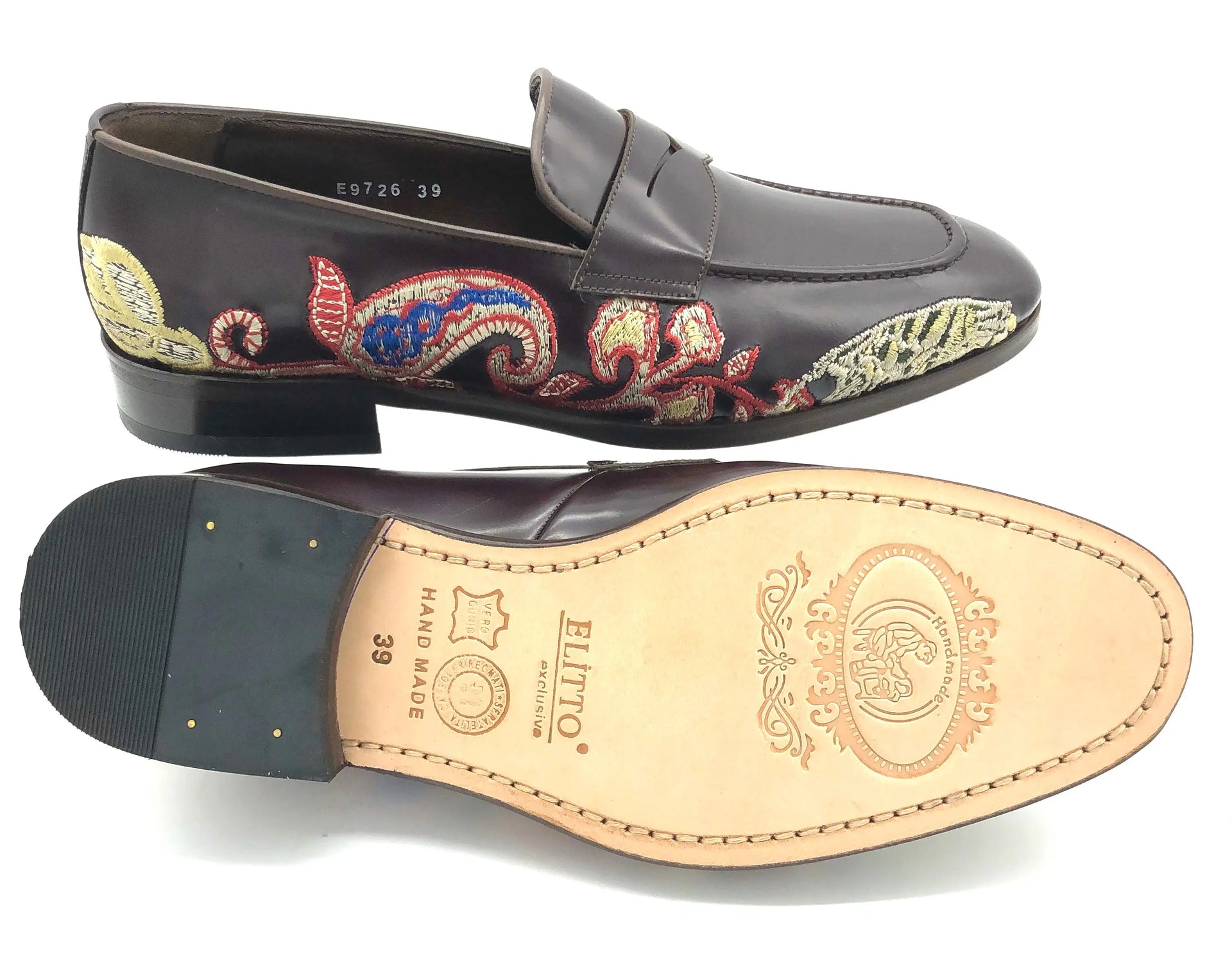 ELI38 BROWN Loafers | familyshoecentre
