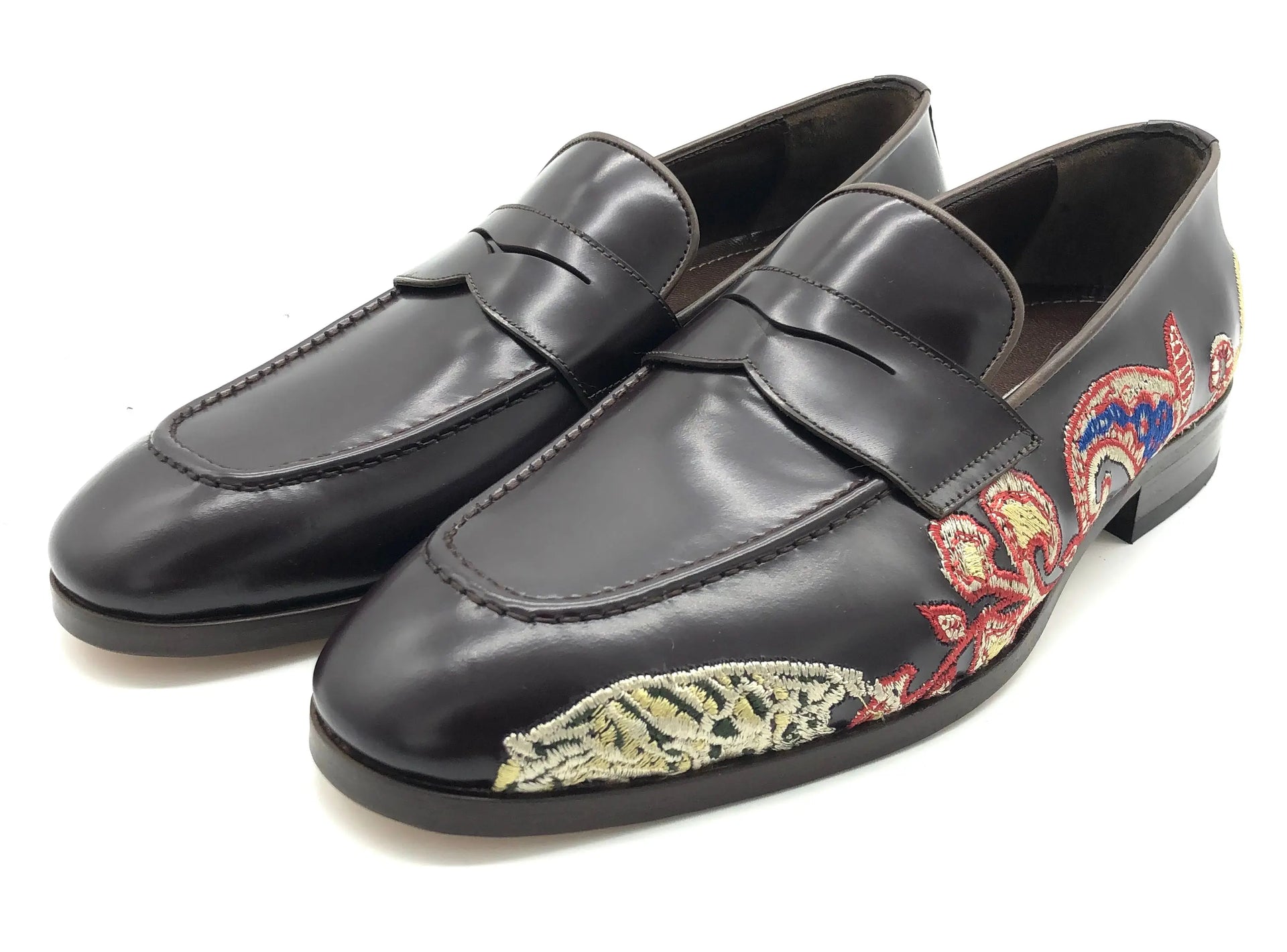 ELI38 BROWN Loafers | familyshoecentre