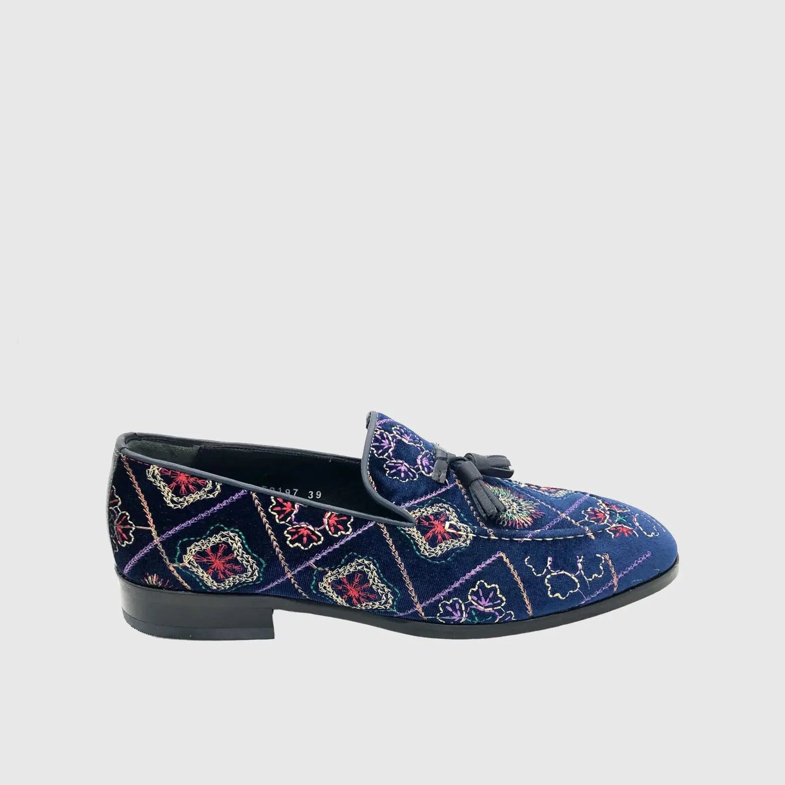 ELI39 NAVY Loafers | familyshoecentre