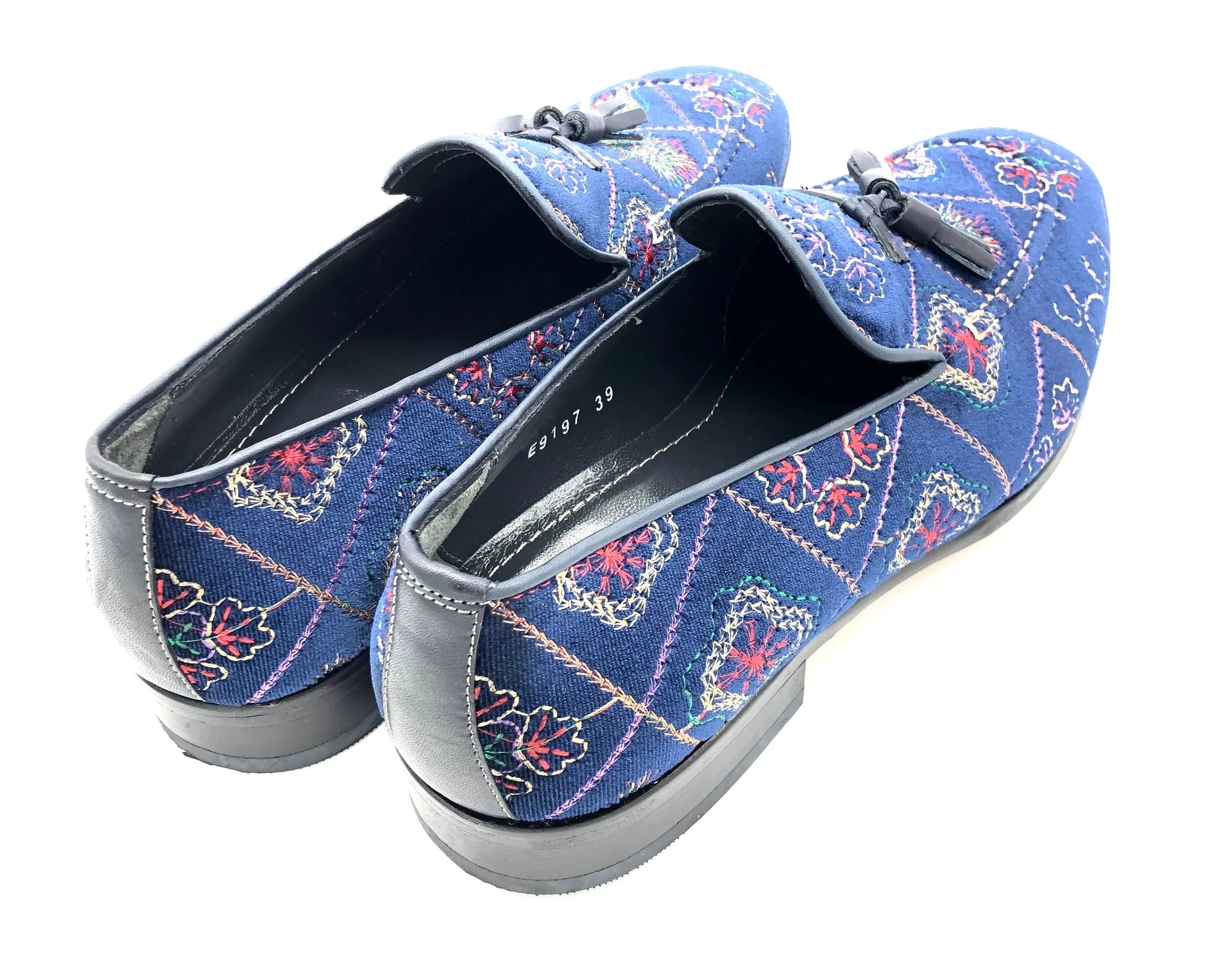 ELI39 NAVY Loafers | familyshoecentre