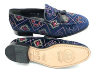 ELI39 NAVY Loafers | familyshoecentre