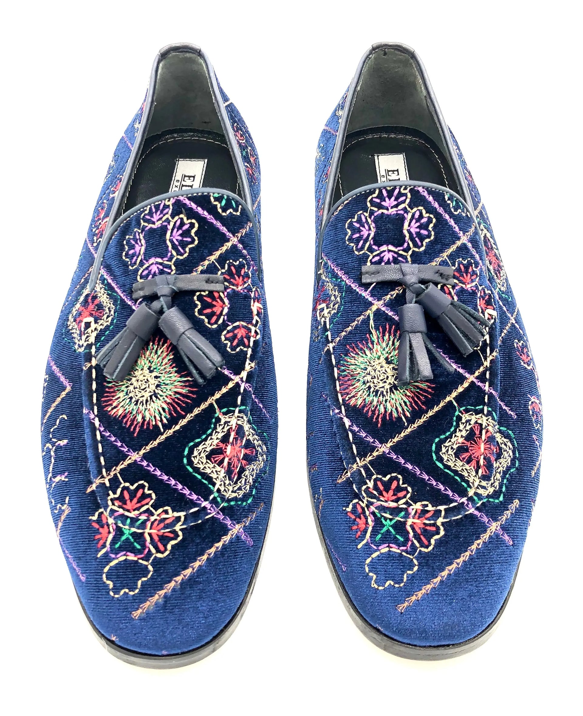 ELI39 NAVY Loafers | familyshoecentre