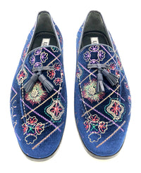 ELI39 NAVY Loafers | familyshoecentre