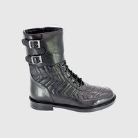 FJ 20910 BLACK Boots | familyshoecentre