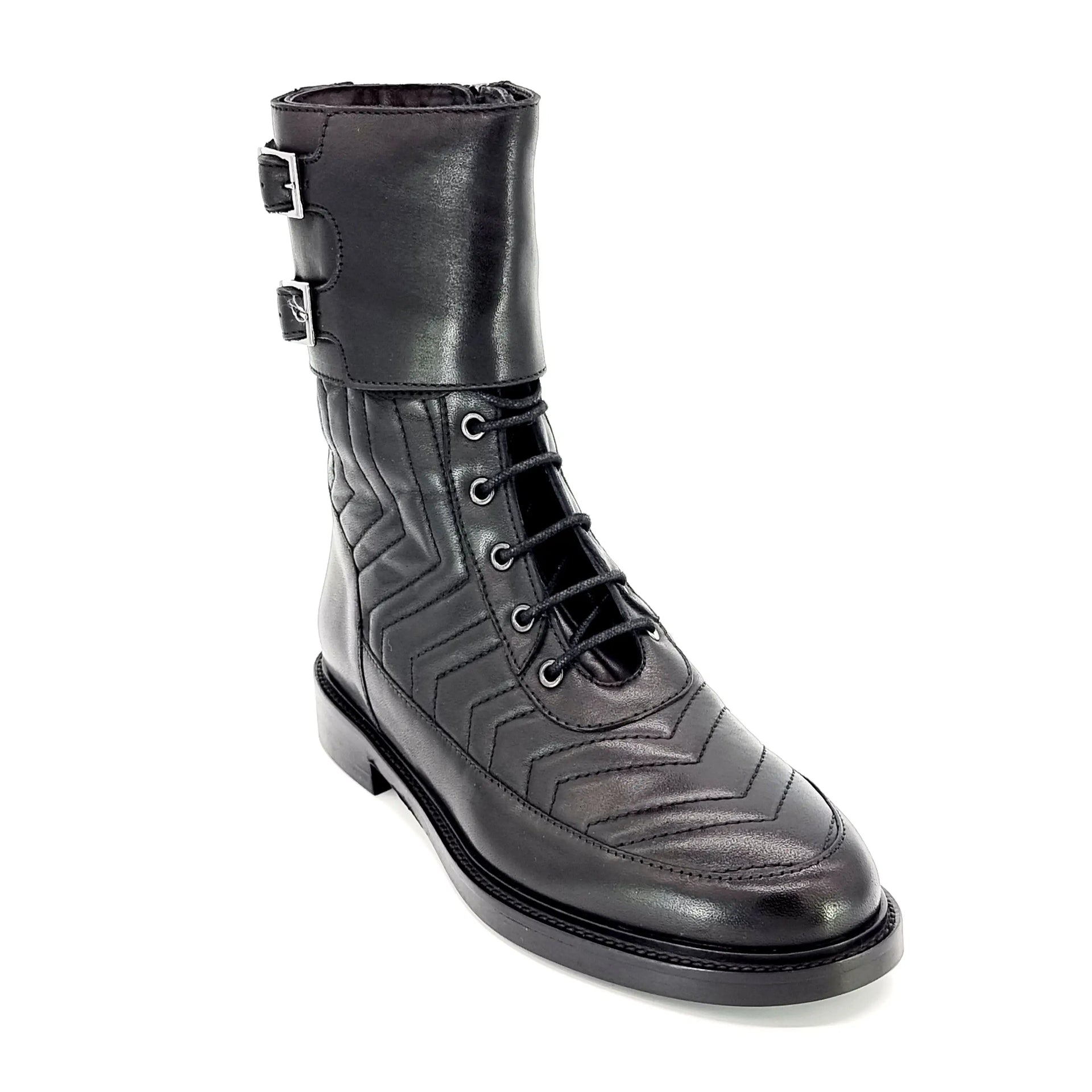FJ 20910 BLACK Boots | familyshoecentre