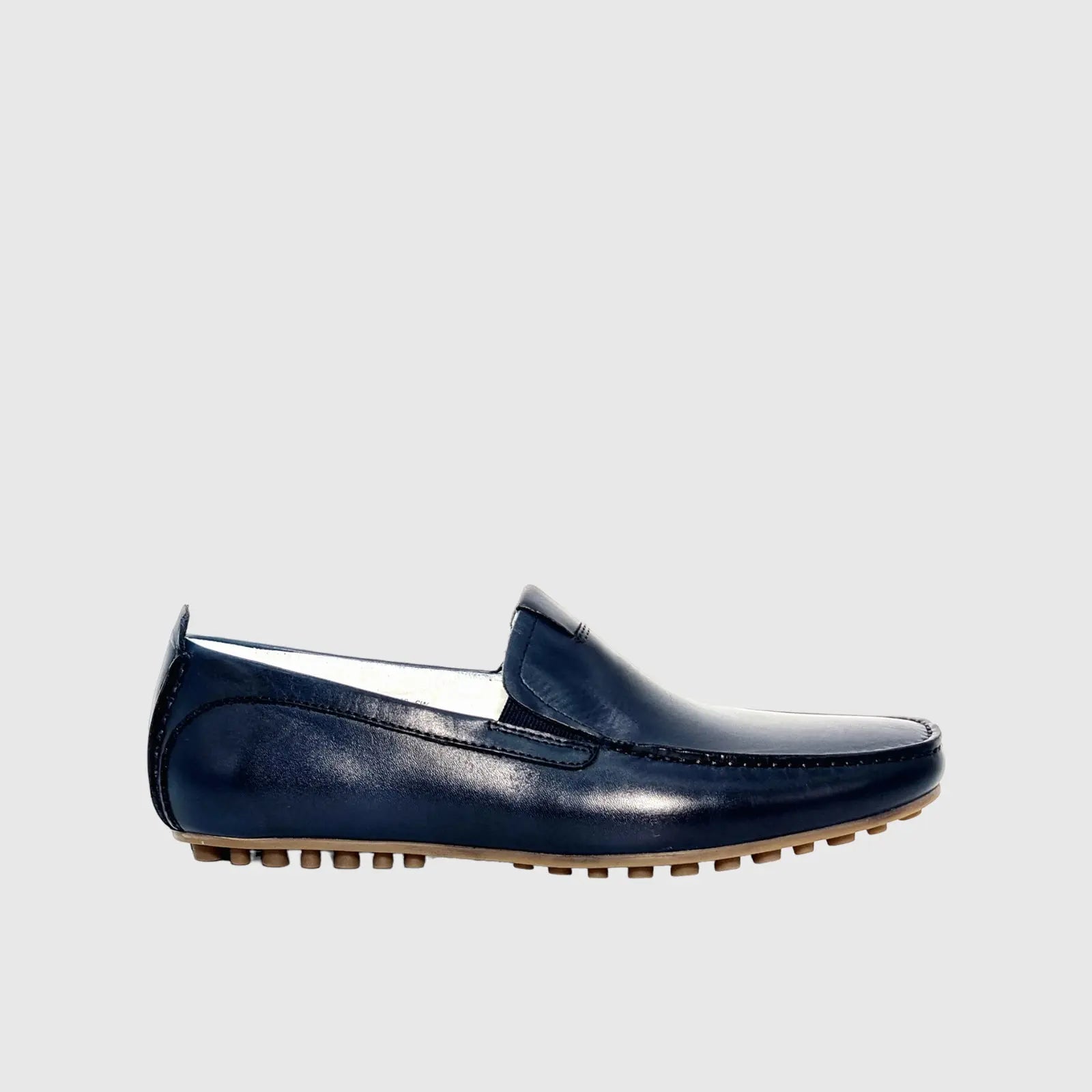 FLORSHEIM CORONA NAVY SMOOTH Loafers | familyshoecentre