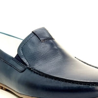 FLORSHEIM CORONA NAVY SMOOTH Loafers | familyshoecentre