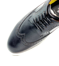 FLORSHEIM PREMIER WING BLACK/WHITE SOLE Sneakers | familyshoecentre