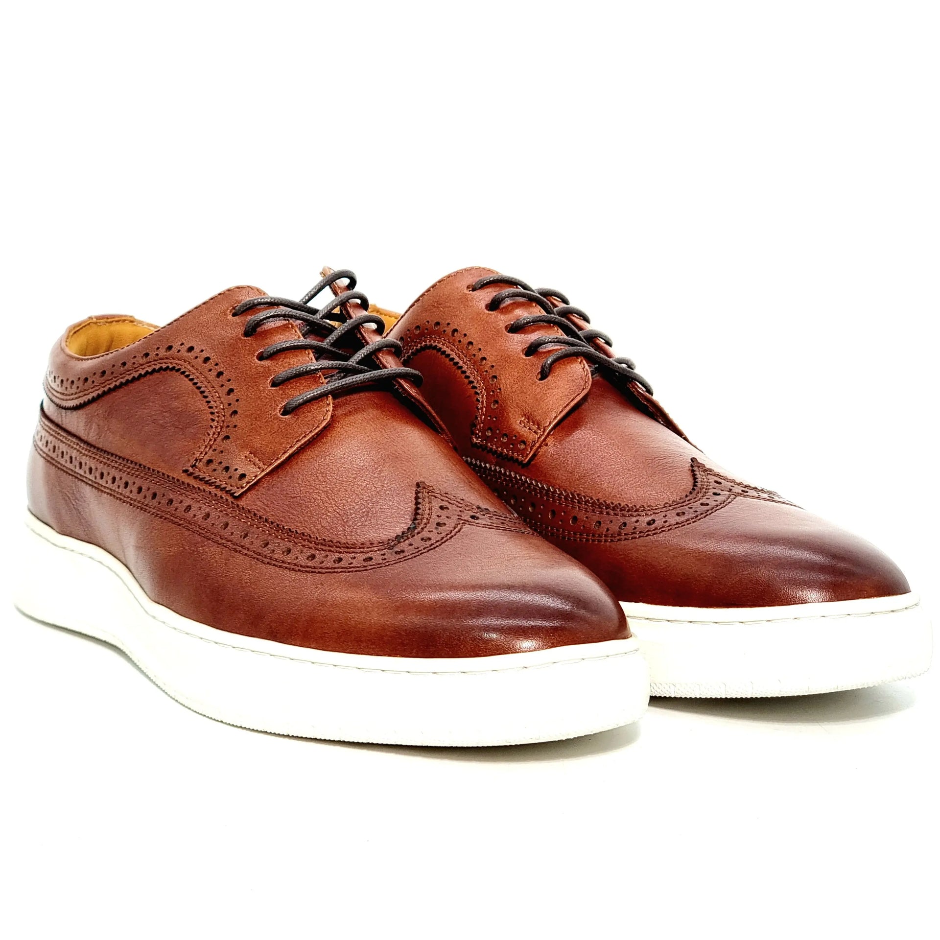 FLORSHEIM PREMIER WING CHESTNUT Oxfords | familyshoecentre