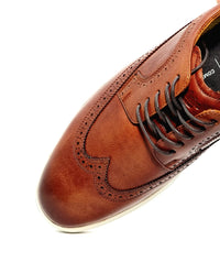 FLORSHEIM PREMIER WING CHESTNUT Oxfords | familyshoecentre