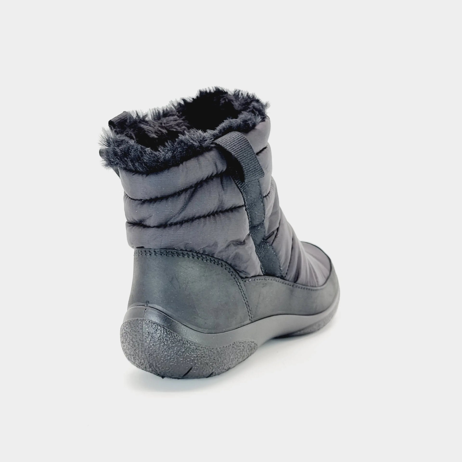 HOTTER HUSH BLACK Boots | familyshoecentre