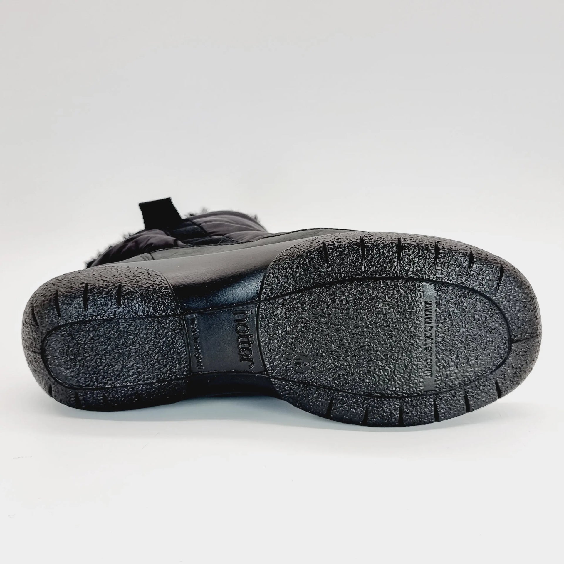 HOTTER HUSH BLACK Boots | familyshoecentre