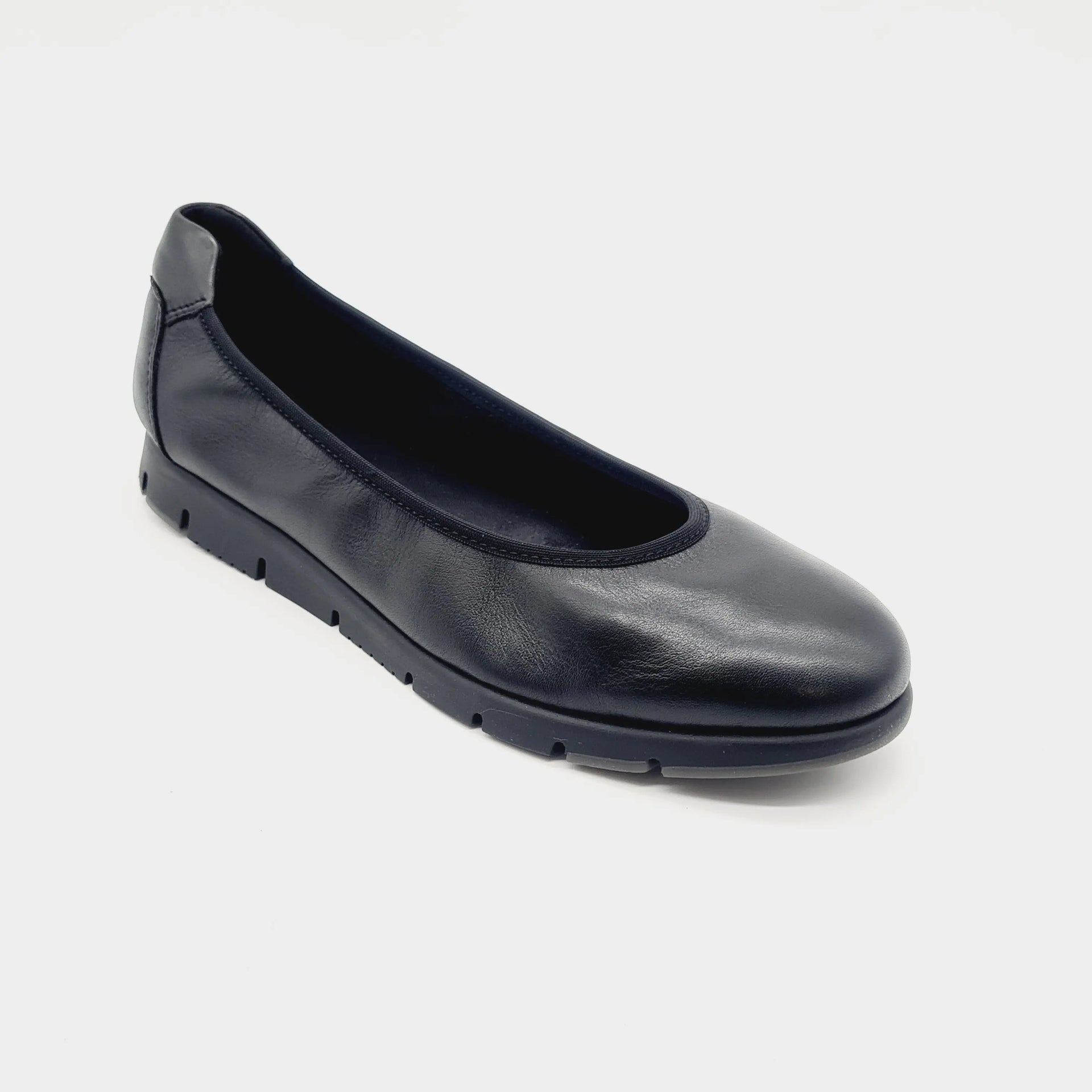 HOTTER NATURAL BLACK Pumps | familyshoecentre