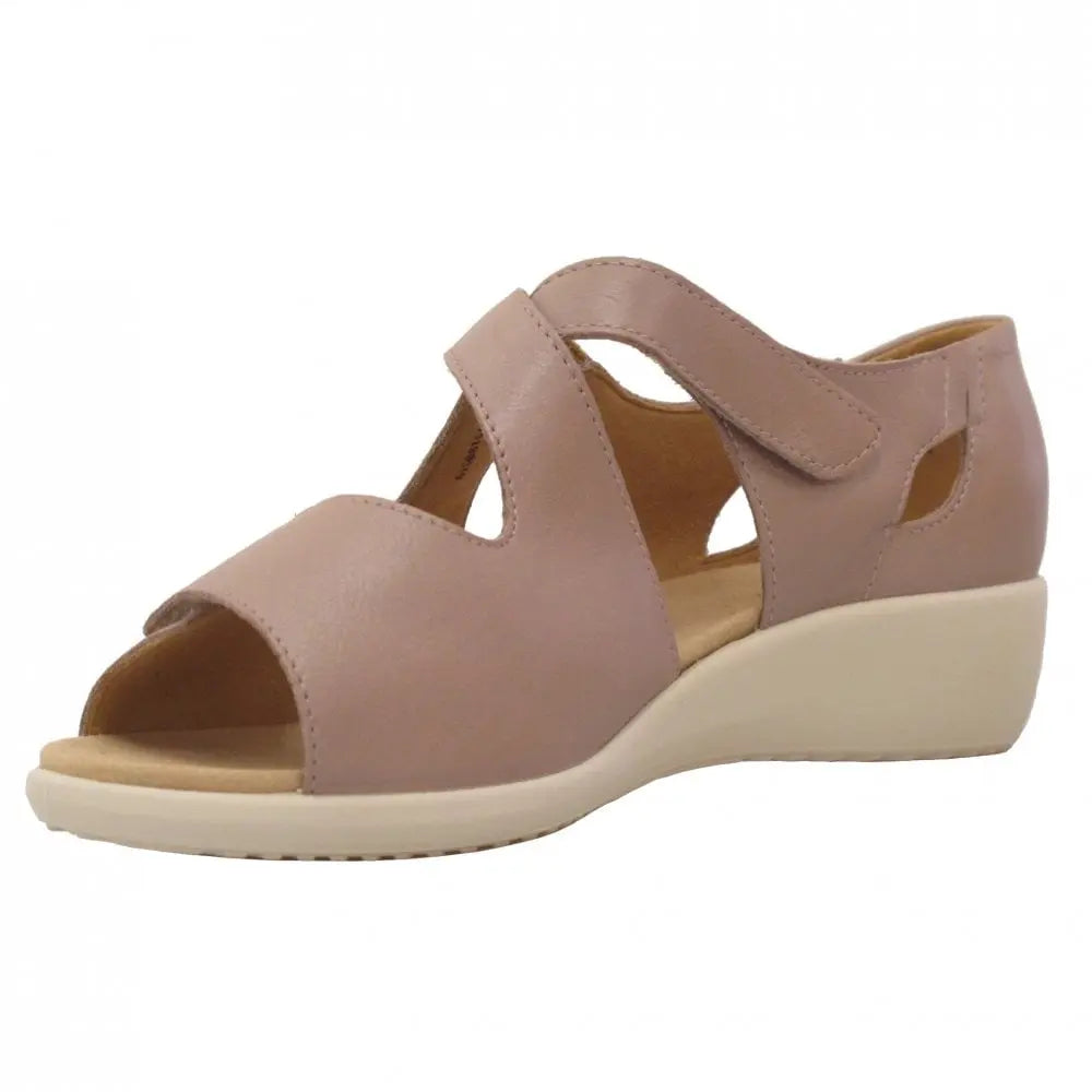 HOTTER RIGA MOUVE METAL Sandals | familyshoecentre