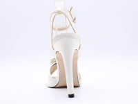 L&L 127 WHITE Heels | familyshoecentre