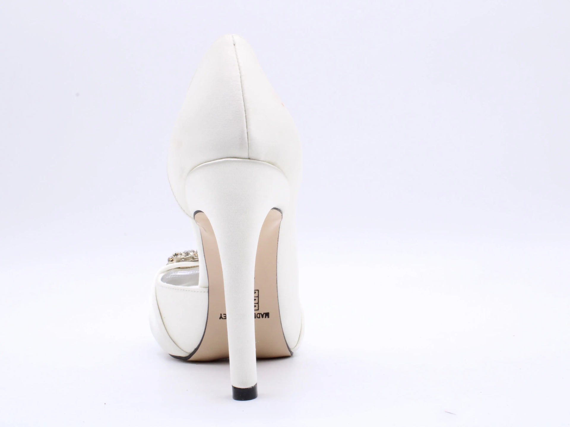 L&L 5 WHITE Heels | familyshoecentre