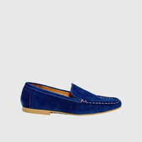 MARCHA 1703 BLUE Loafers | familyshoecentre