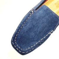 MARCHA 1703 BLUE Loafers | familyshoecentre