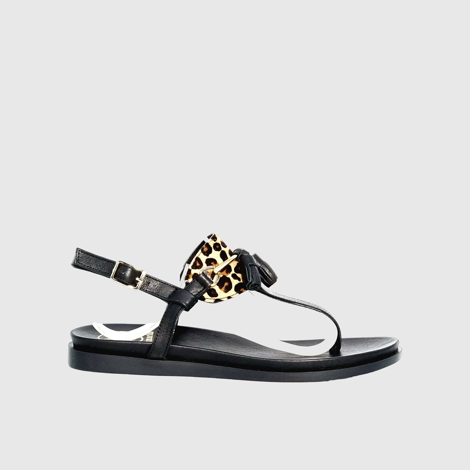 MAX 22355 BLACK LADIES SANDAL Sandals | familyshoecentre