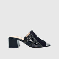 MV 5479 BLACK Sandals | familyshoecentre