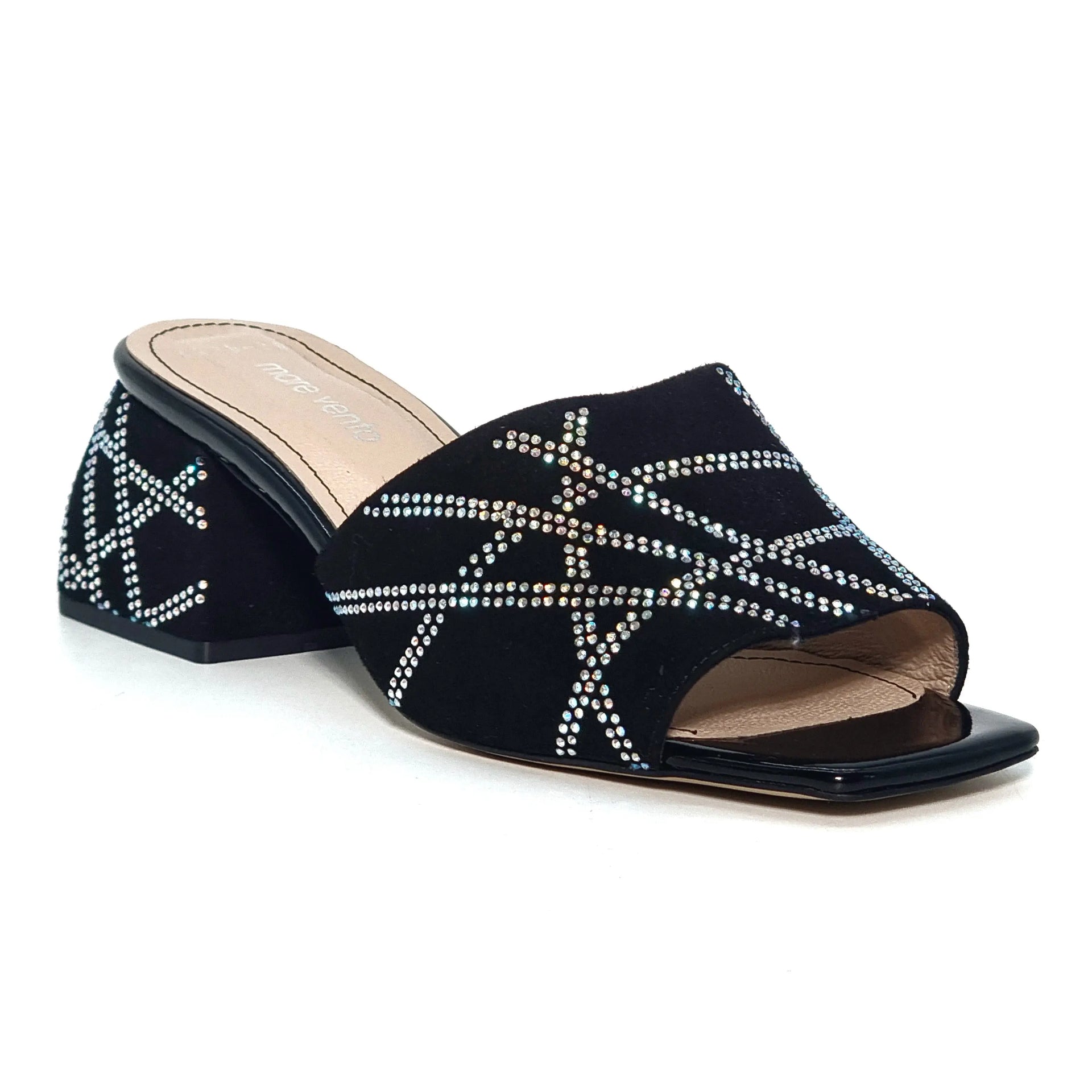 MV 6278 BLACK Sandals | familyshoecentre