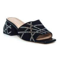MV 6278 BLACK Sandals | familyshoecentre