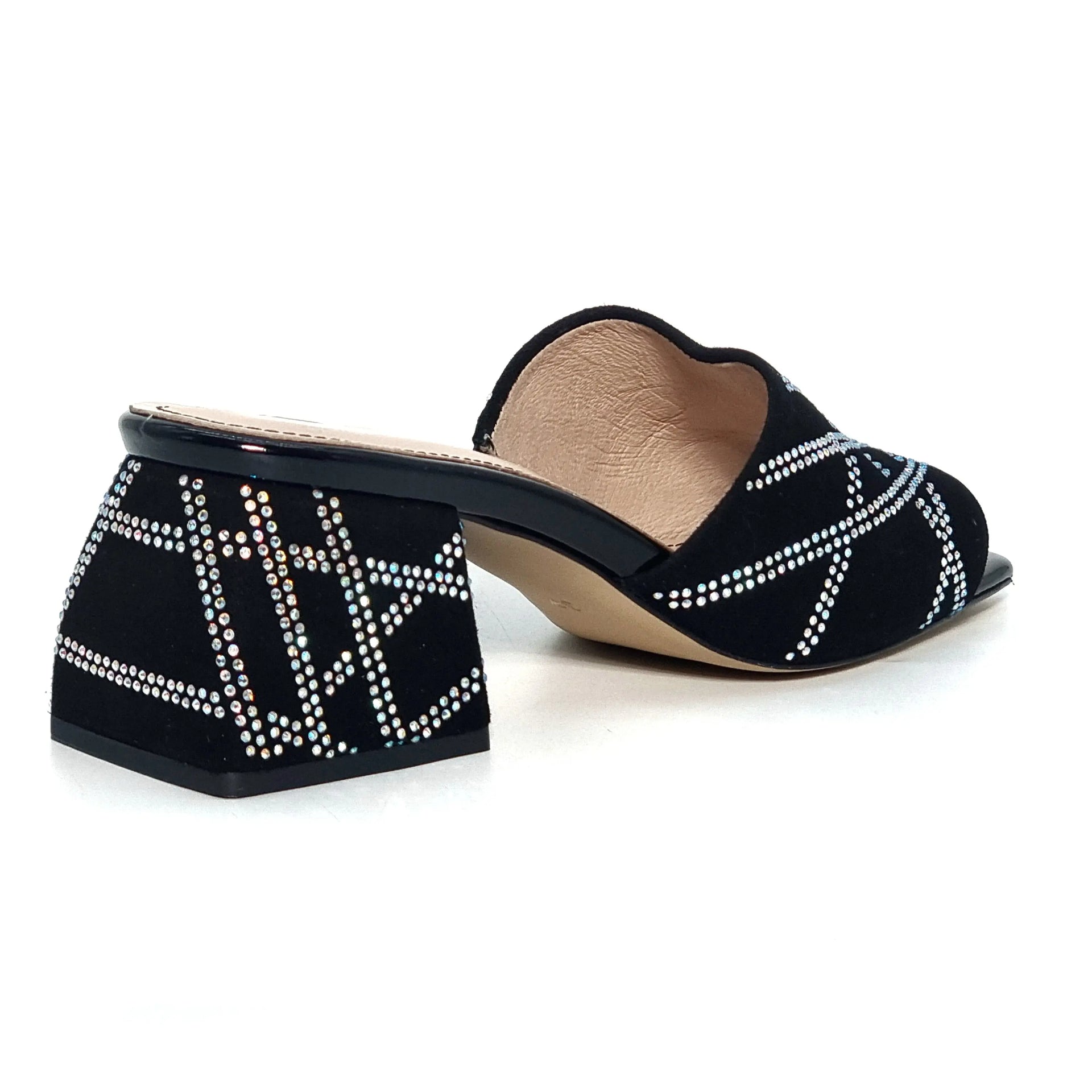 MV 6278 BLACK Sandals | familyshoecentre