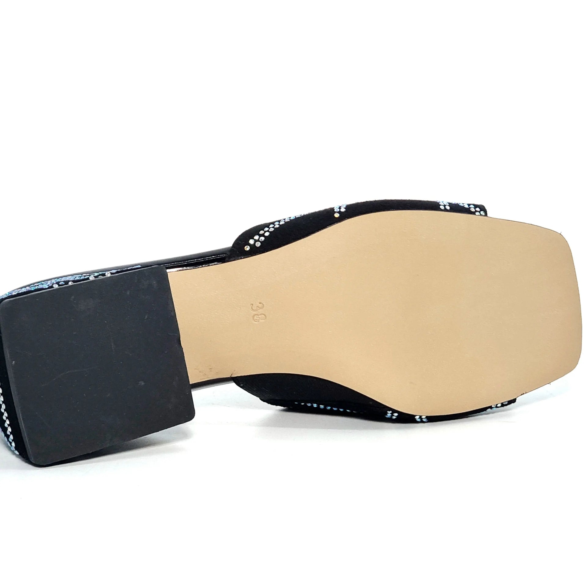 MV 6278 BLACK Sandals | familyshoecentre