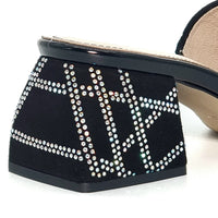 MV 6278 BLACK Sandals | familyshoecentre